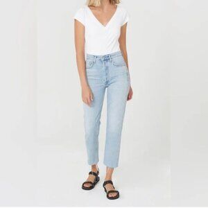 Citizens Of Humanity Light Wash Cropped Ankle Jeans